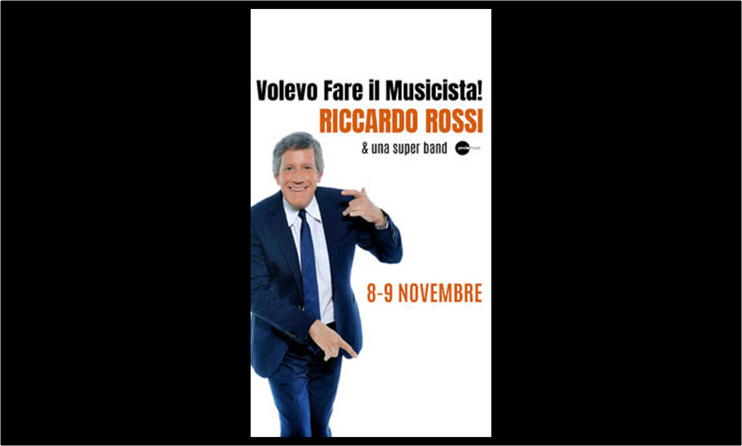 Riccardo Rossi - Volevo fare il musicista - Roma