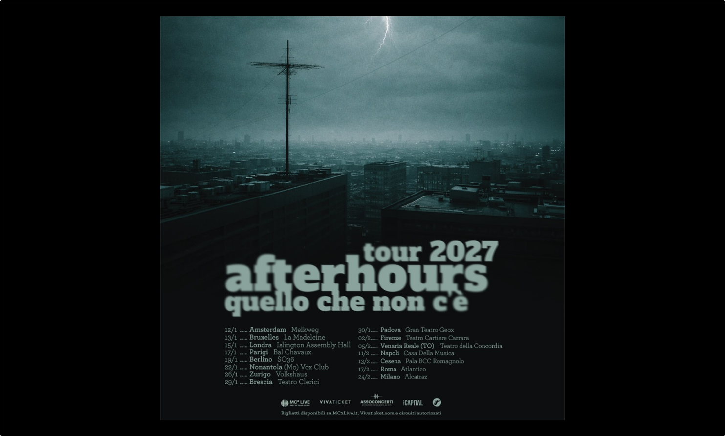 AFTERHOURS  - Roma