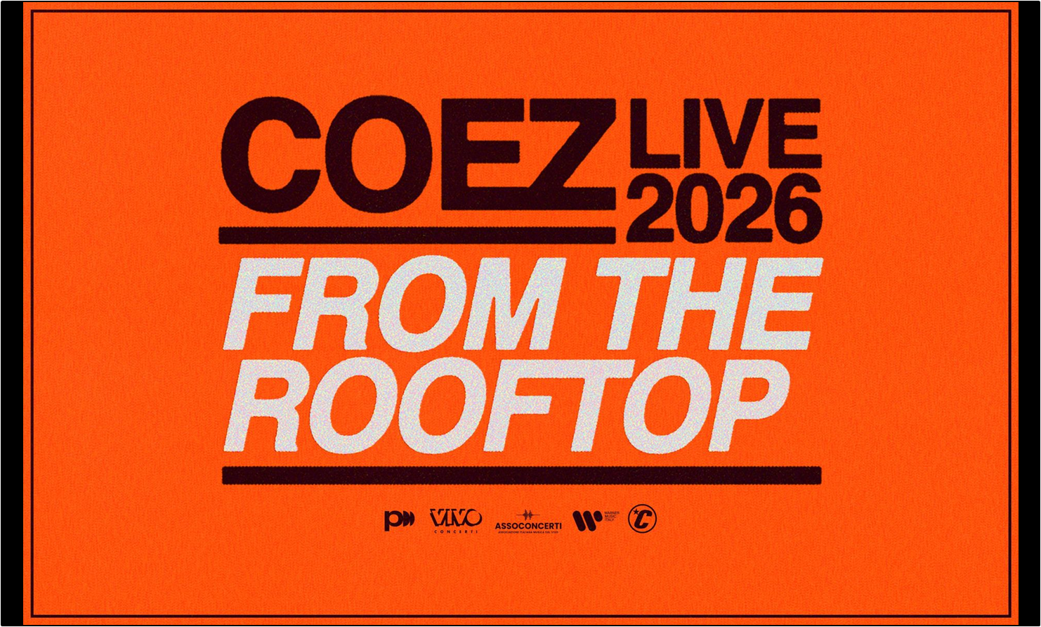 Coez Live 2026 - From The Rooftop - Gardone Riviera
