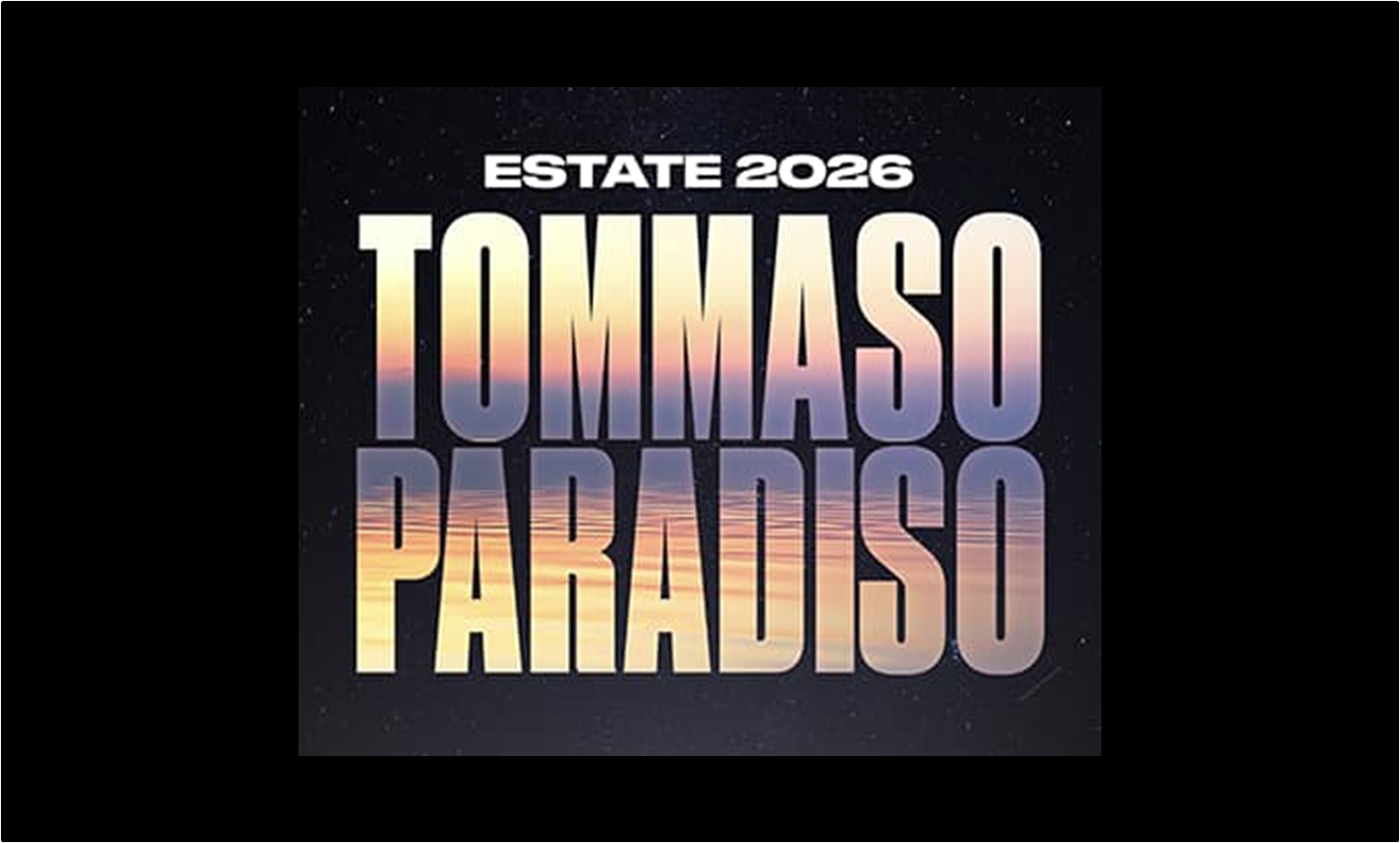 Tommaso Paradiso - Alghero