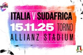 ITALIA VS SUDAFRICA  TORINO