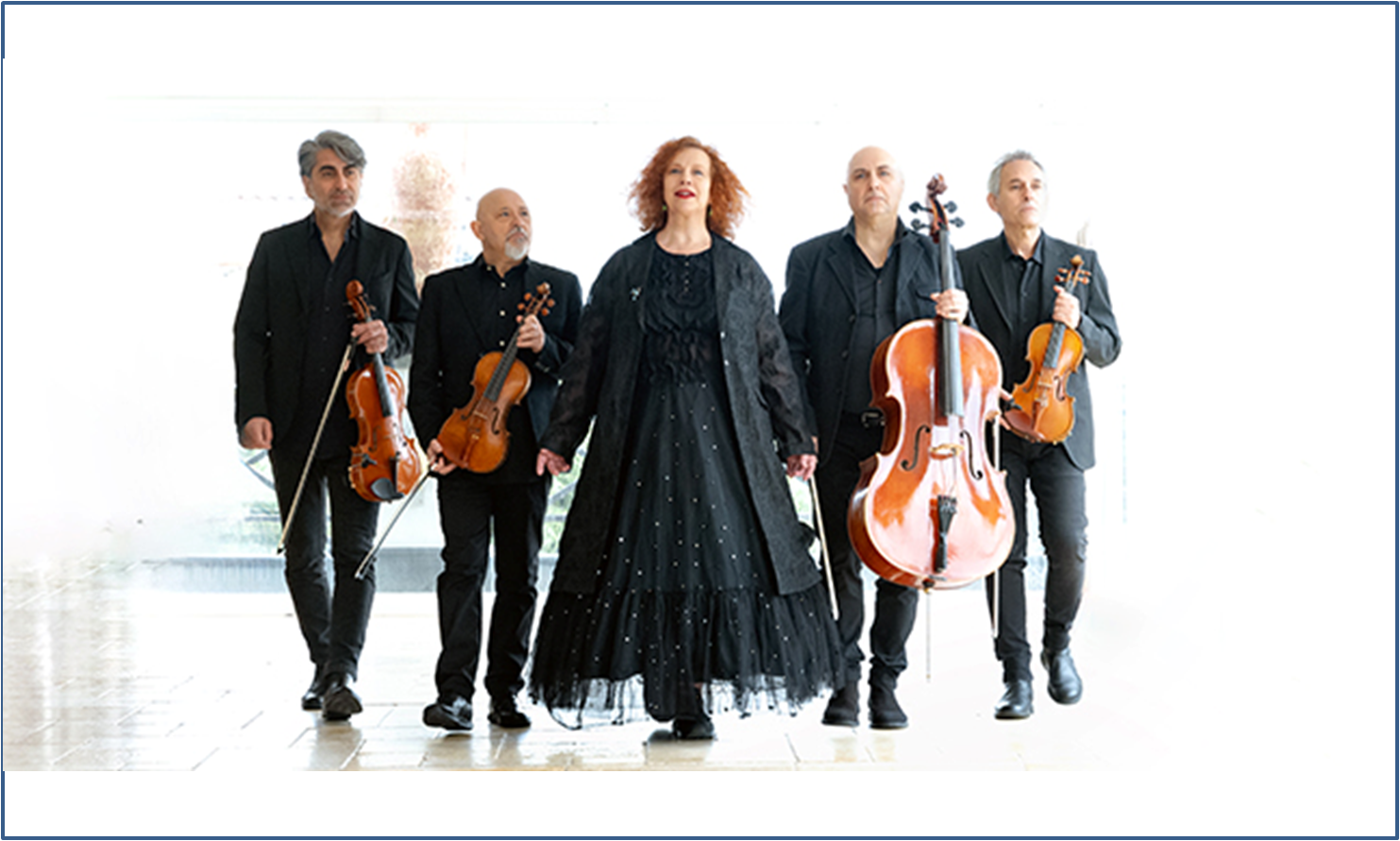 Sarah Jane Morris solis string quartet - Roma