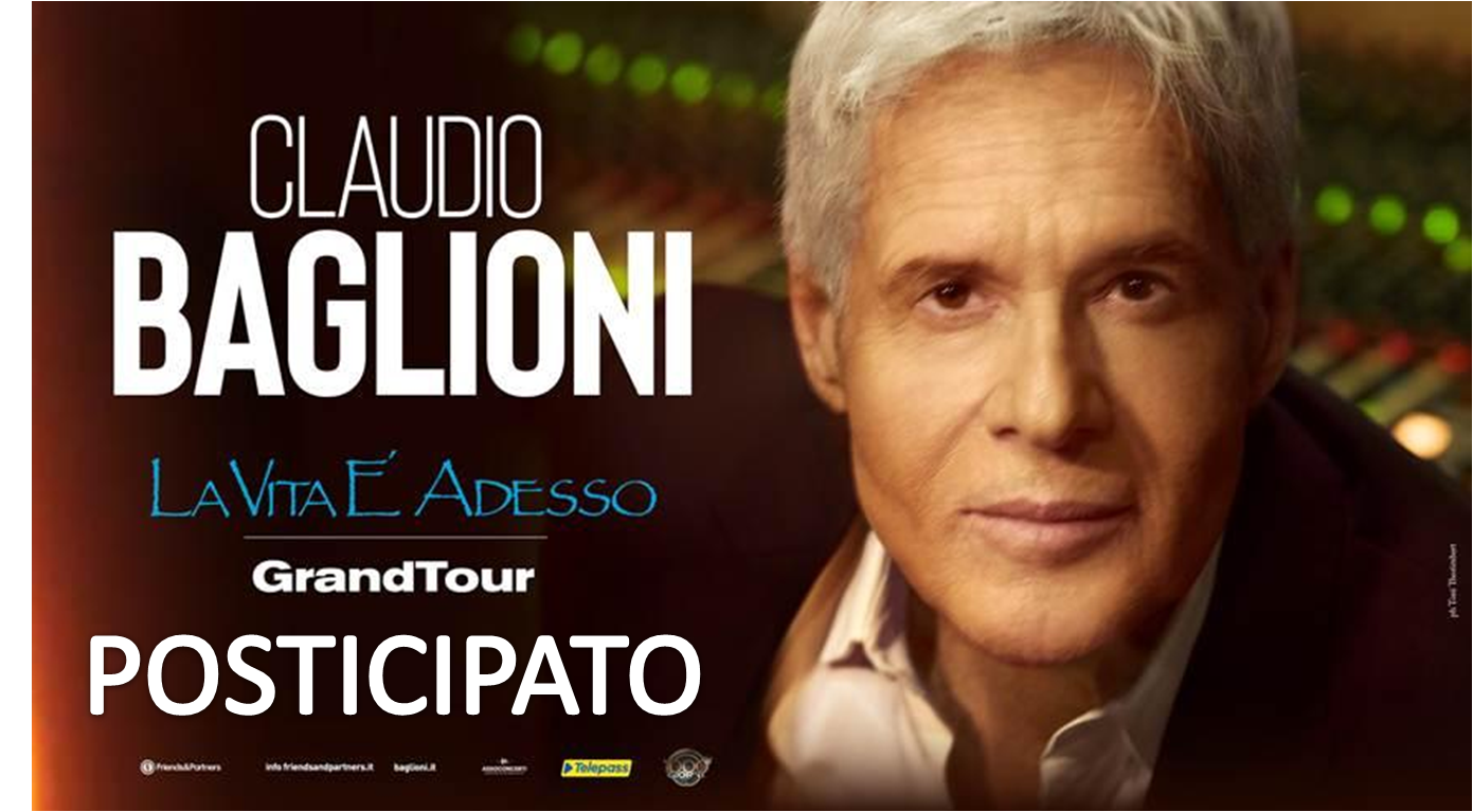 POSTICIPO GrandTour LA VITA È ADESSO  2026