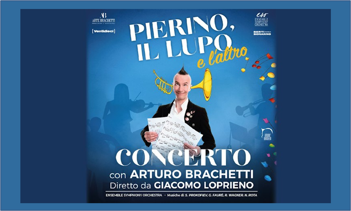 Arturo Brachetti in: "Pierino, il lupo e l'altro" - Roma