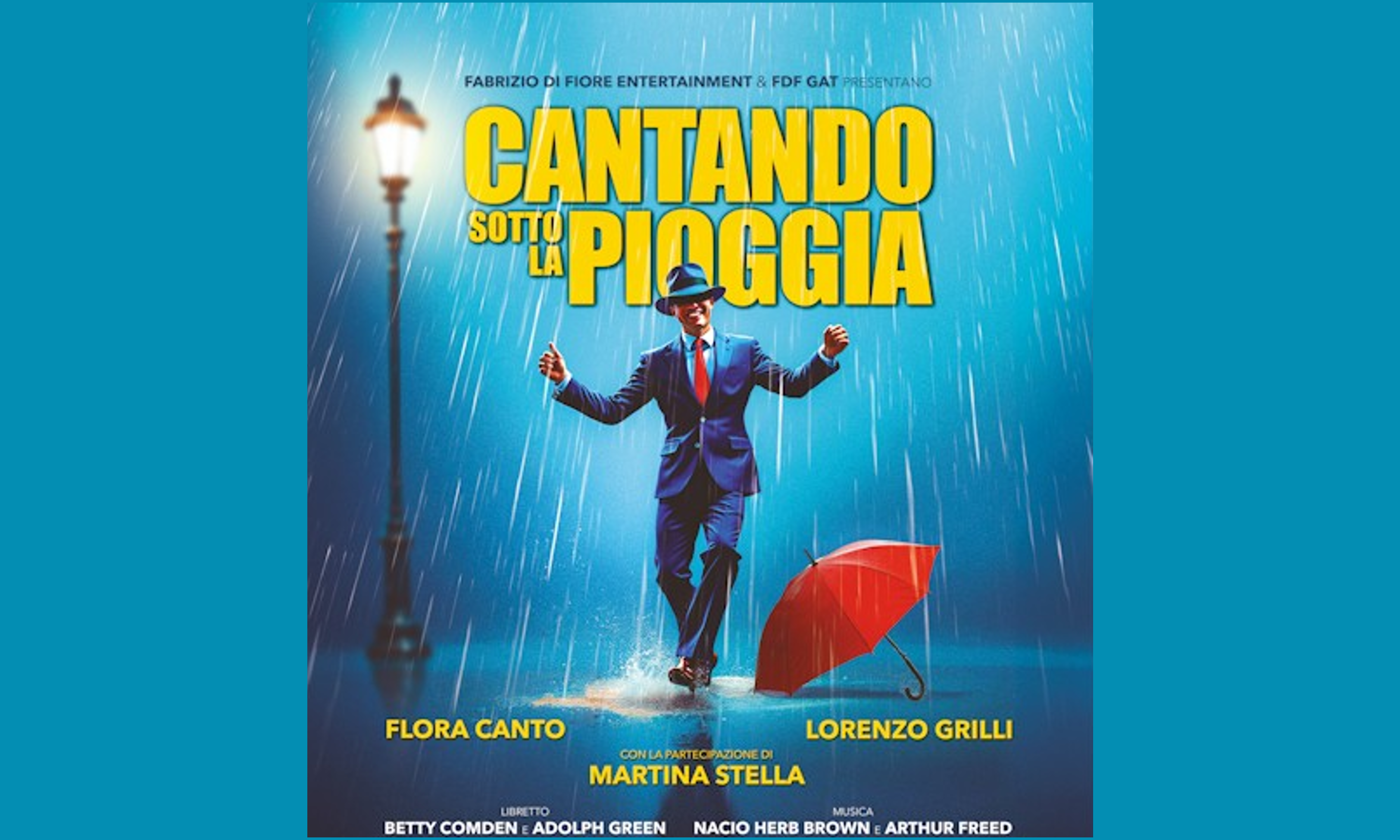 Cantando sotto la pioggia - Roma