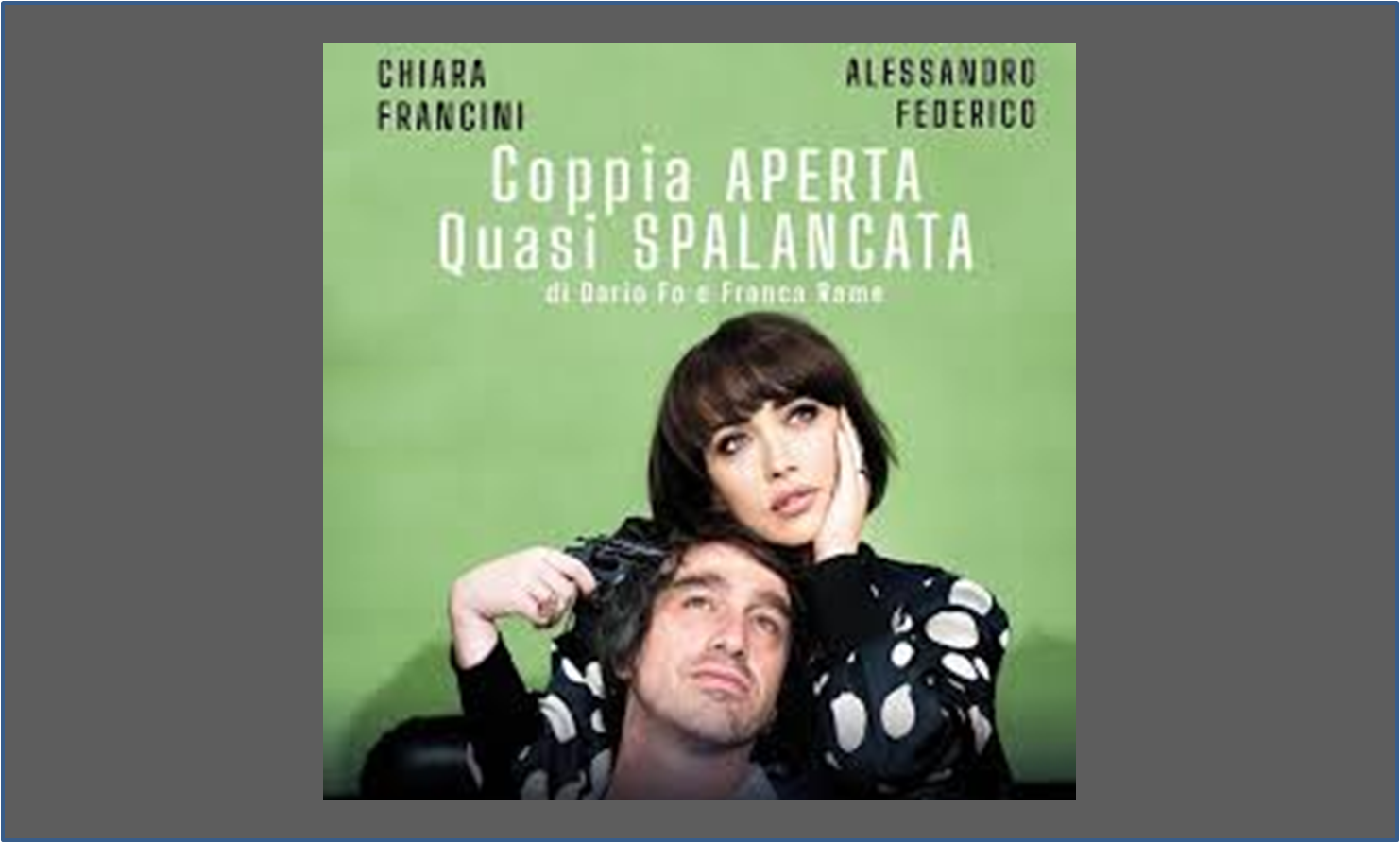 Chiara Francini - Alessandro Federico - Roma
