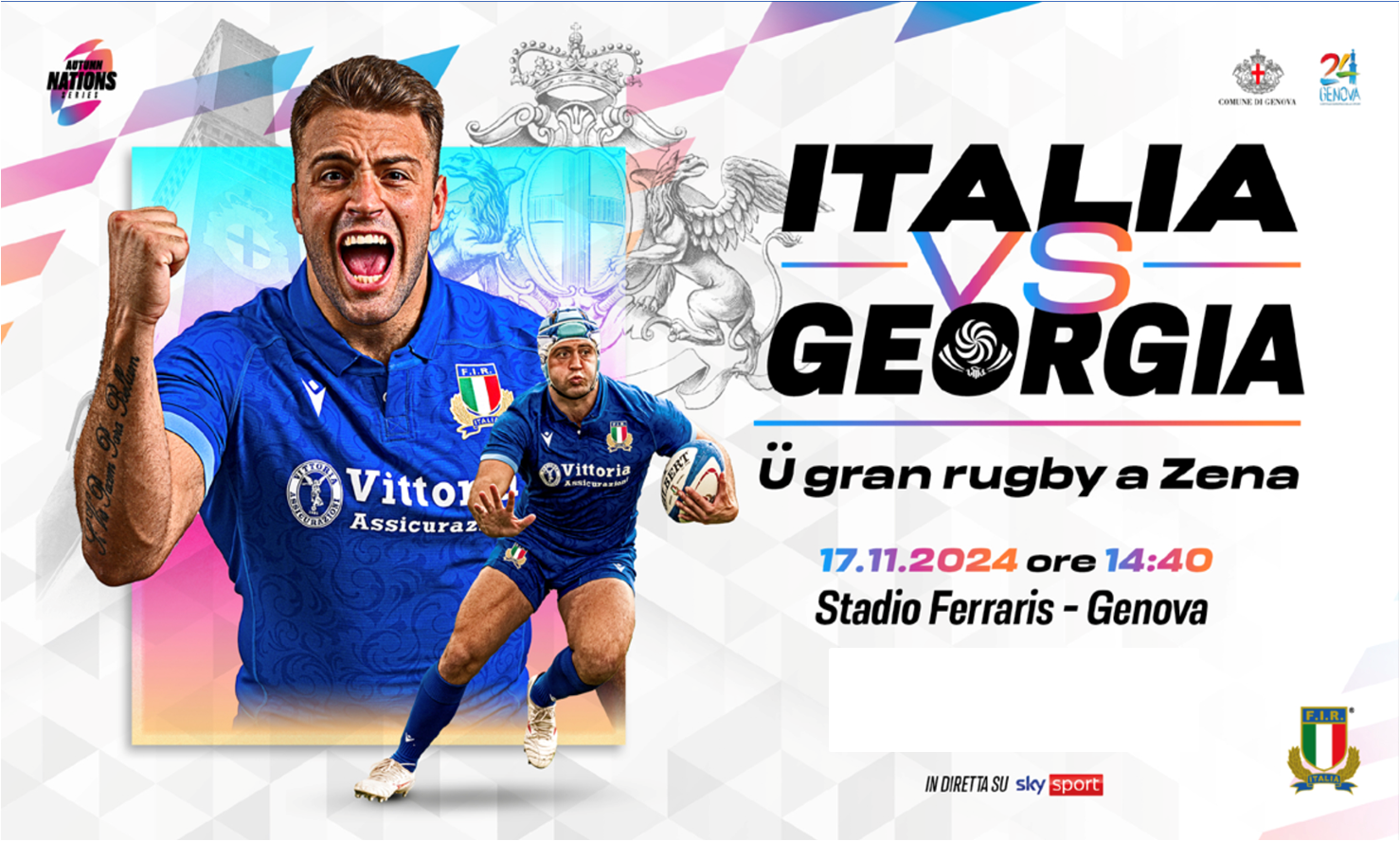 Autumn Nations 2024 - Italia vs Georgia (GE) 