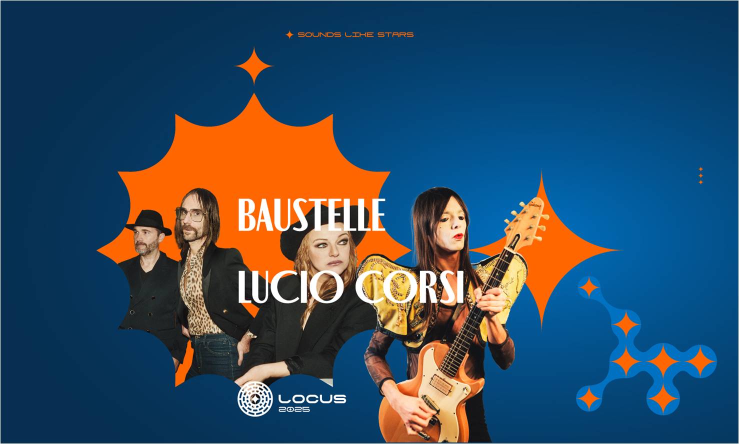 Locus 2025 - 10 agosto: Lucio Corsi + Baustelle