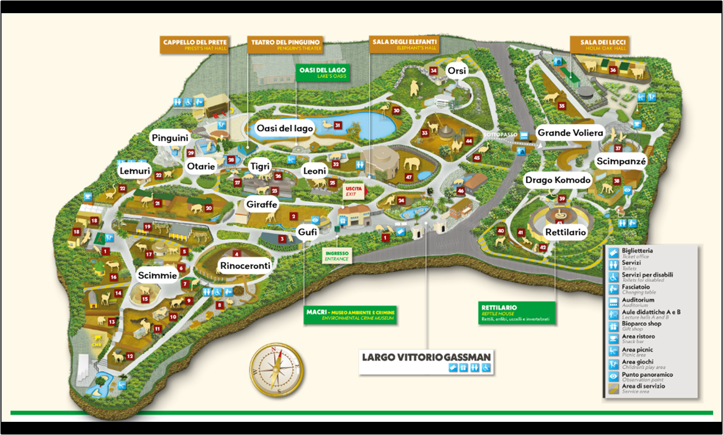 Bioparco - Biglietto Open 