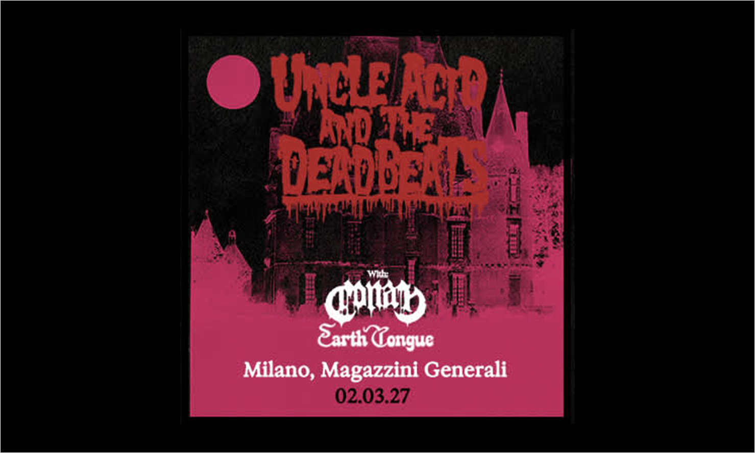 Uncle Acid and the Deadbeats Milano