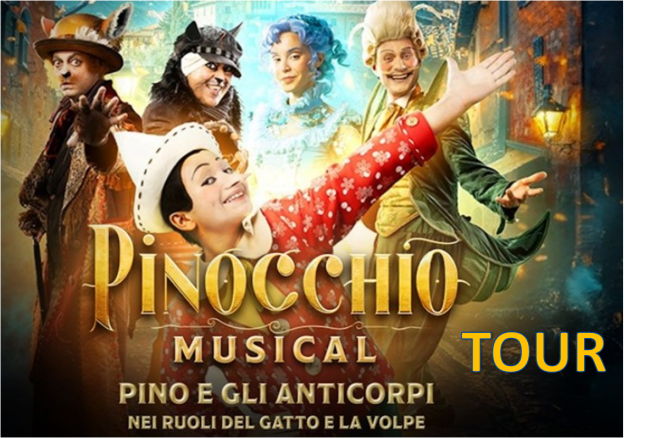 Pinocchio Musical - Tour