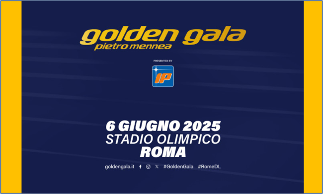 Golden Gala Pietro Mennea 2025 - RM