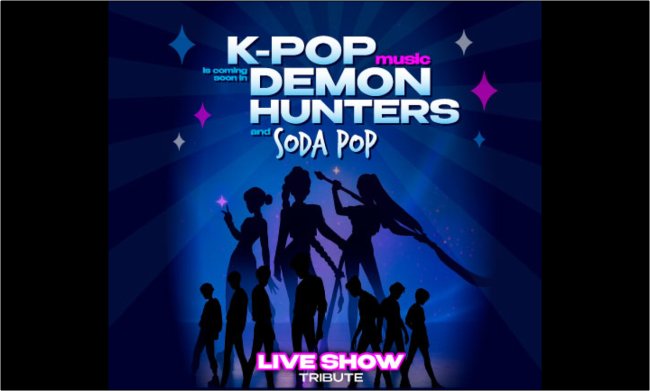 K-POP Music is coming soon in DEMON HUNTERS and SODA POP roma
