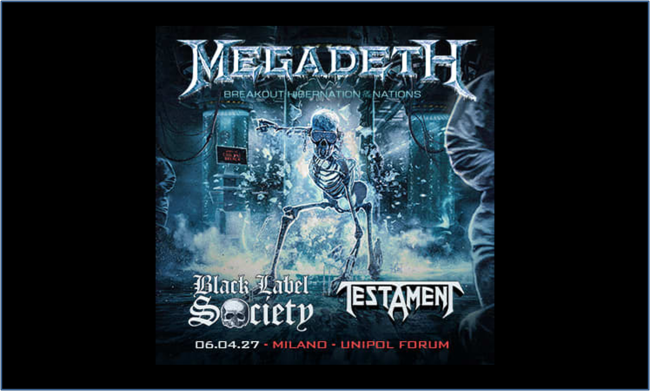 Megadeth - Milano