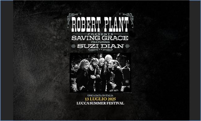 Robert Plant - Lucca