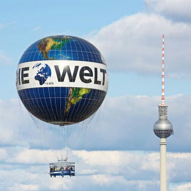 Immagine cover di Berlino: Welt Giro in mongolfiera