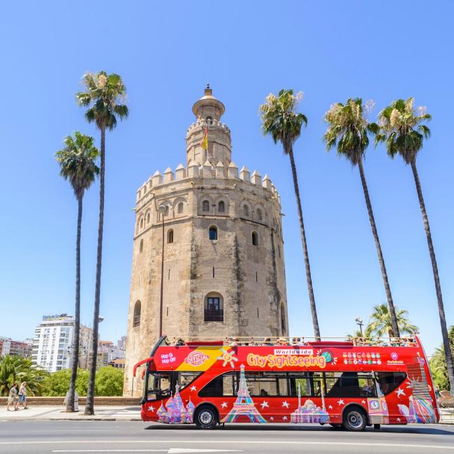 Immagine cover di CitySightseeing Siviglia: tour in autobus Hop-on Hop-off di 24 ore