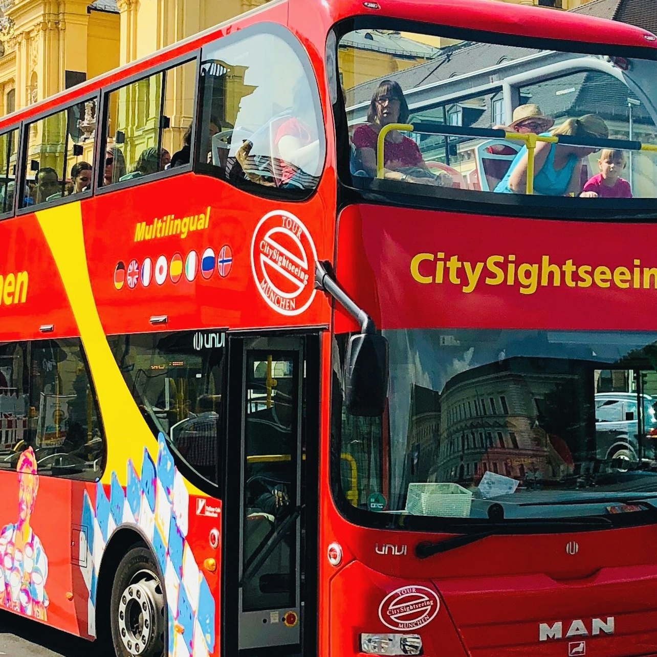 Immagine cover di Monaco di Baviera: Tour della città in autobus Hop-on Hop-off