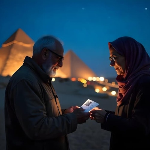 Immagine principale di Piramidi di Giza Plateau: Biglietto salta la coda